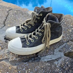 Converse Chuck Taylor All Star CTAS Lift Ripple High Top Camo Womens 8.5 Sneaker